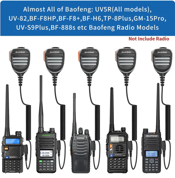 Радіотехнічний мікрофон із кенвуд роз'ємом